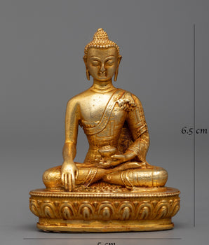 Shakyamuni Machine Made Buddha Statue | Divine Symbolism Crafted for Spiritual Enlightenment