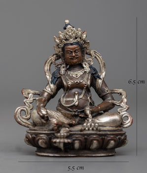 Machine Made Jambhala Statue | ffortless Craftsmanship Radiating Prosperity and Fortune