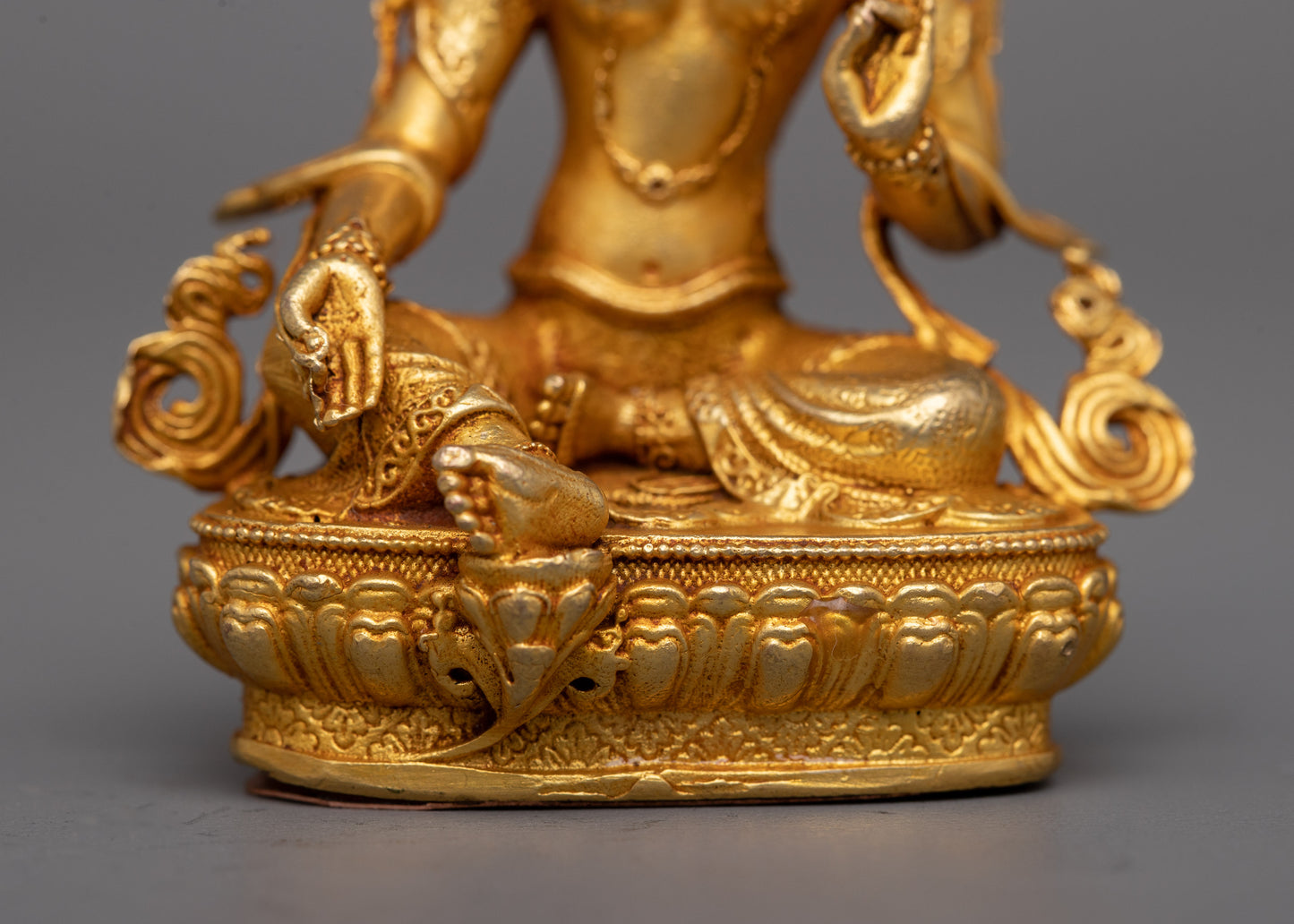 Machine-Made Green Tara Statue | Divine Protection, and Compassion