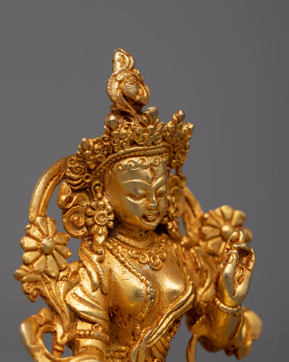 White Tara Machine Made Statue | Symbol of Compassionate Enlightenment