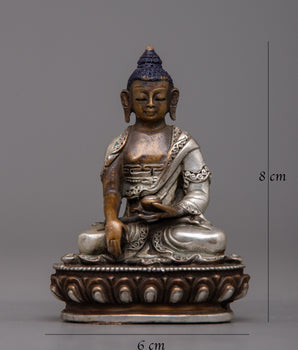 Shakyamuni Buddha Copper Statue | Serene Representation of the Enlightened One