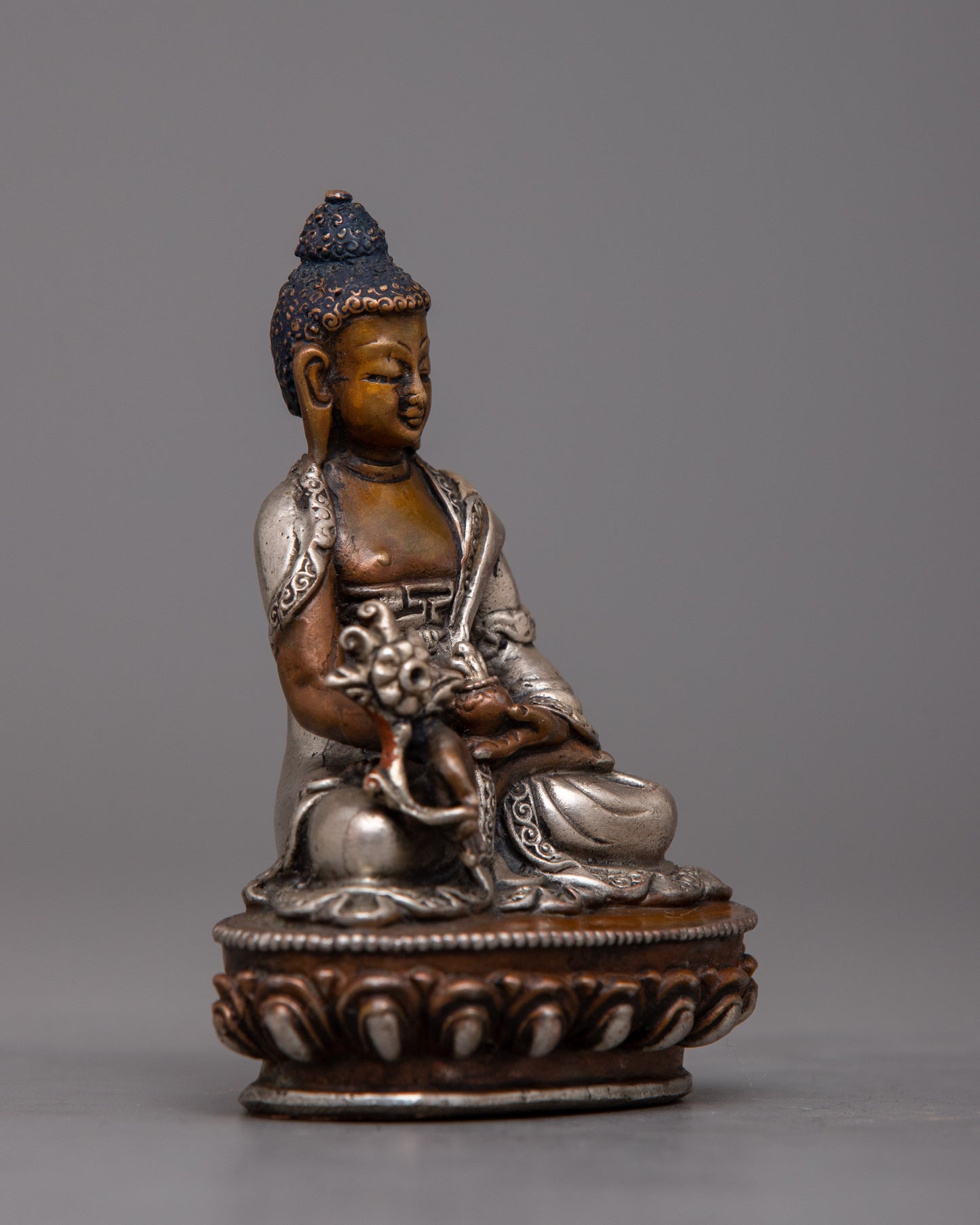 Copper Medicine Buddha Statue | Symbolizing Healing and Spiritual Wellness