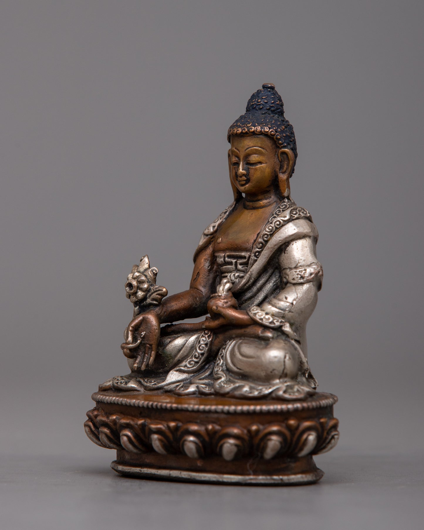 Copper Medicine Buddha Statue | Symbolizing Healing and Spiritual Wellness