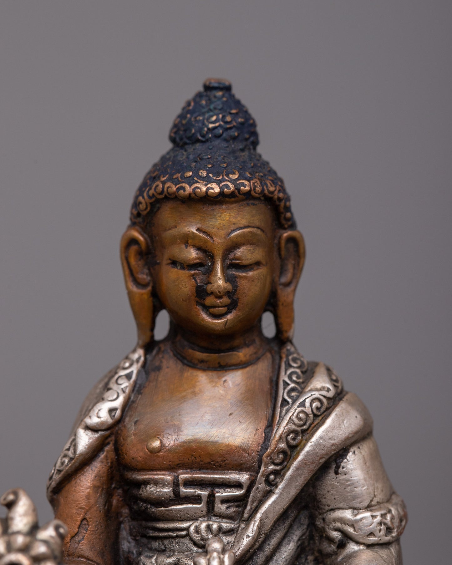 Copper Medicine Buddha Statue | Symbolizing Healing and Spiritual Wellness