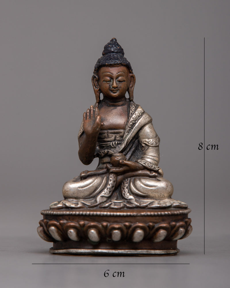 Machine Molded Amoghasiddhi Buddha Statue | Intricately Crafted of the Enlightened One