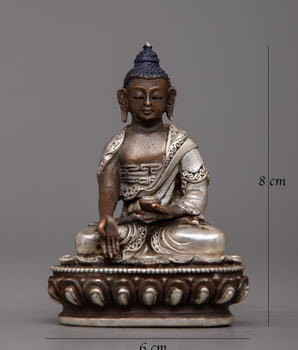 Copper Ratnasambhava Buddha Statue |  Sacred  Buddha of Jewel-Bor