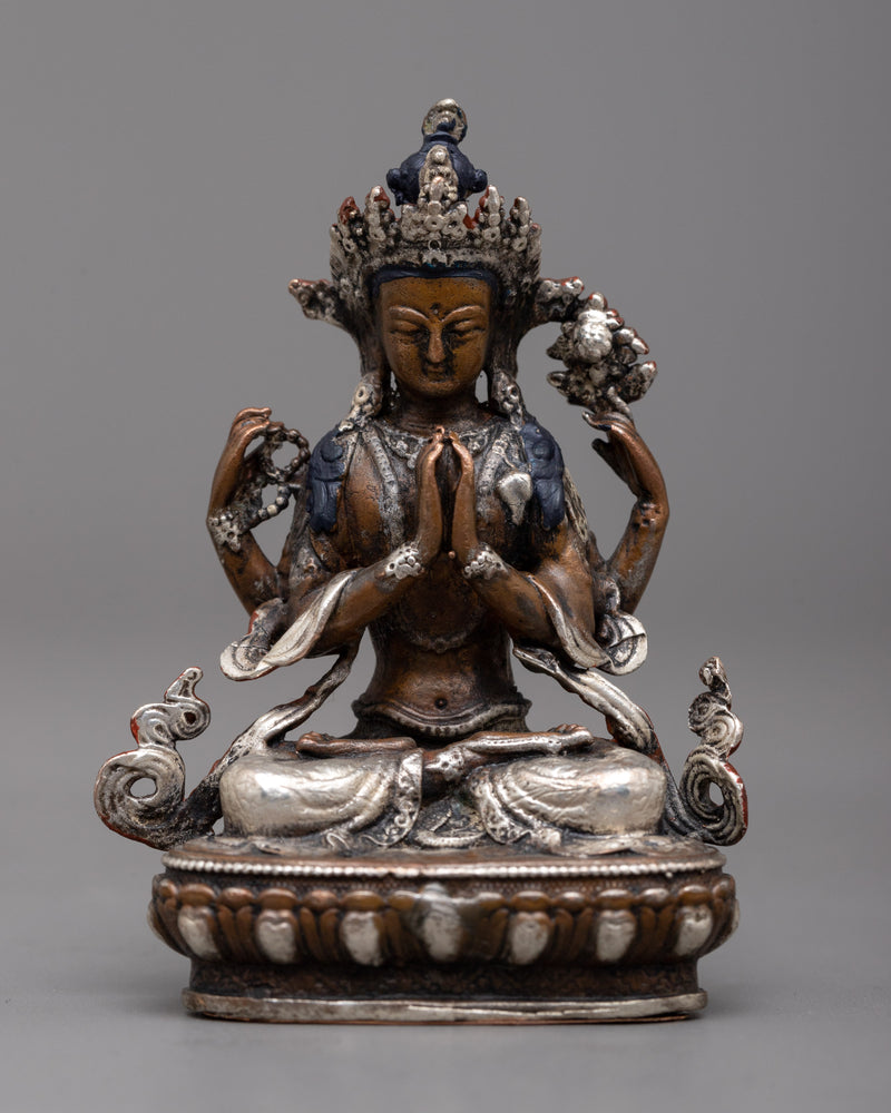 Copper Bodhisattva Set | Revered Collection of Spiritual Figures Crafted