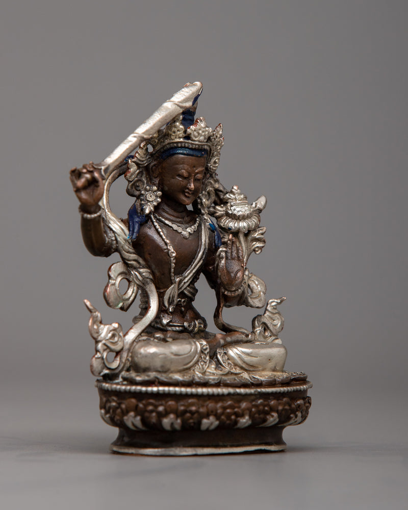 Machine molded Manjushri Statue | Effortlessly Elegant Representation of Wisdom