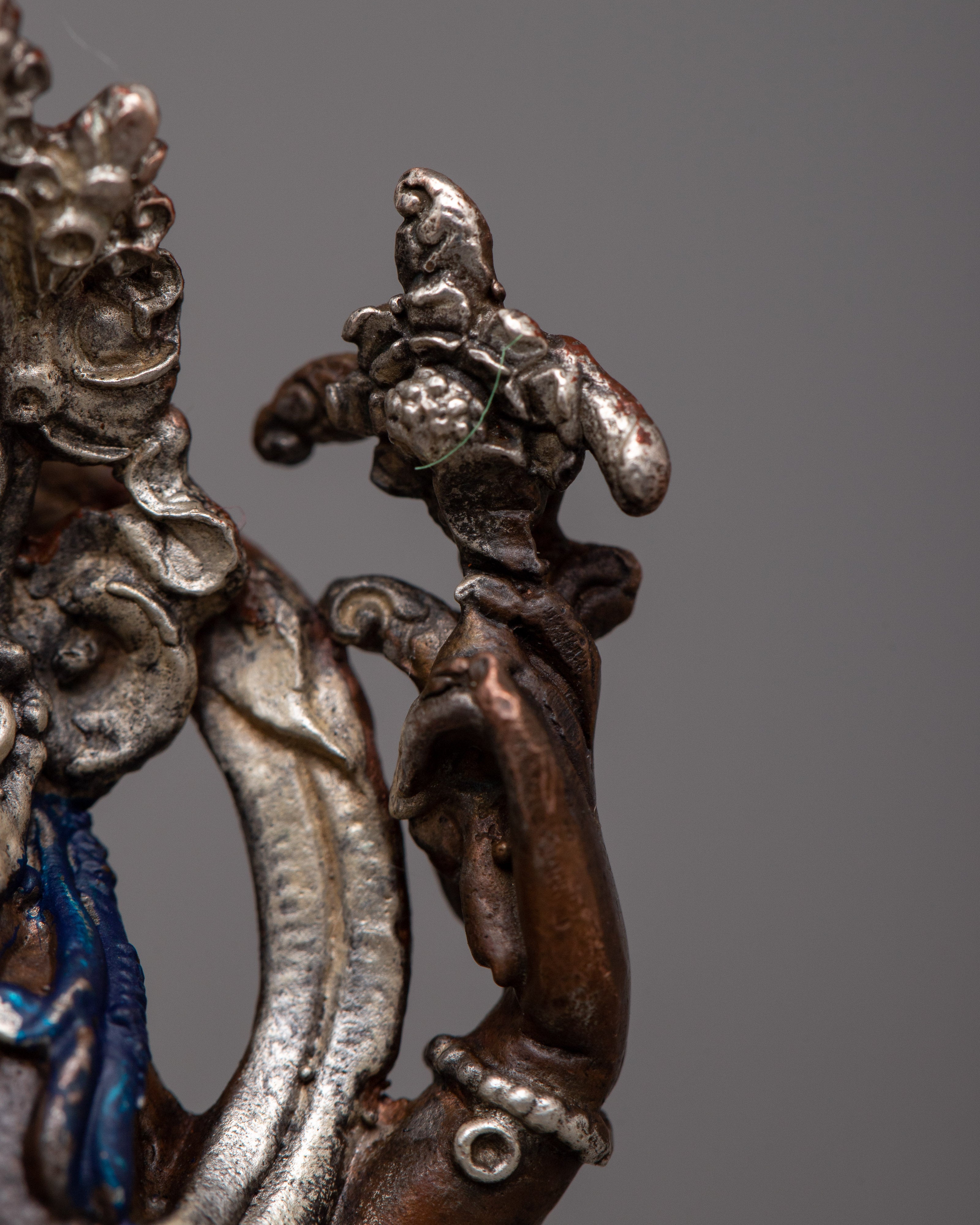 Silver Plated Chenresig Statue | Symbolism and Sacred Meanings Deity