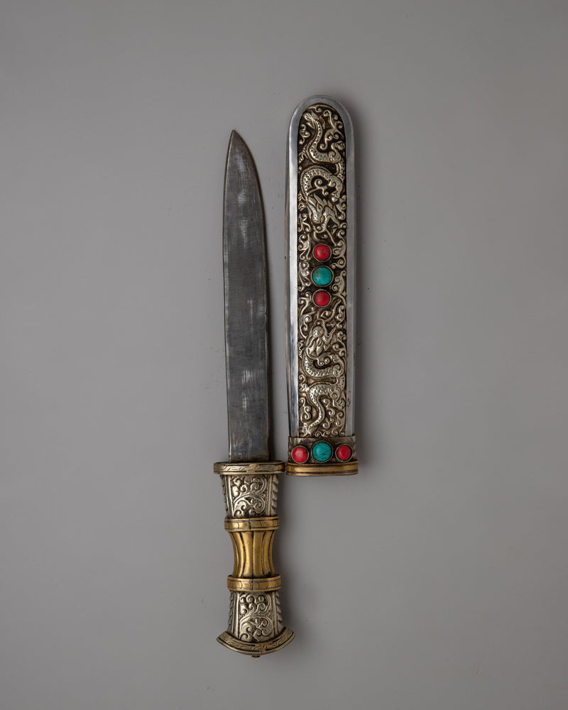 Tibetan Spirit Knife | Symbol of Spiritual Protection and Strength