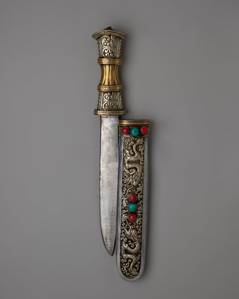 Tibetan Spirit Knife | Symbol of Spiritual Protection and Strength