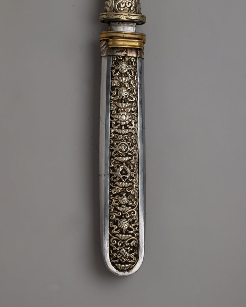 Tibetan Spirit Knife | Symbol of Spiritual Protection and Strength