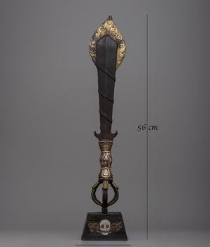 Tibetan Ritual Sword | Handcrafted for Sacred Ceremonies