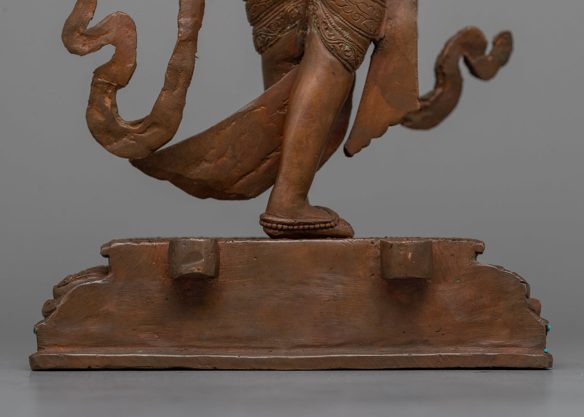 Tibetan Sculpture of Tibetan Goddess Green Tara | Deity of Compassion and Protection