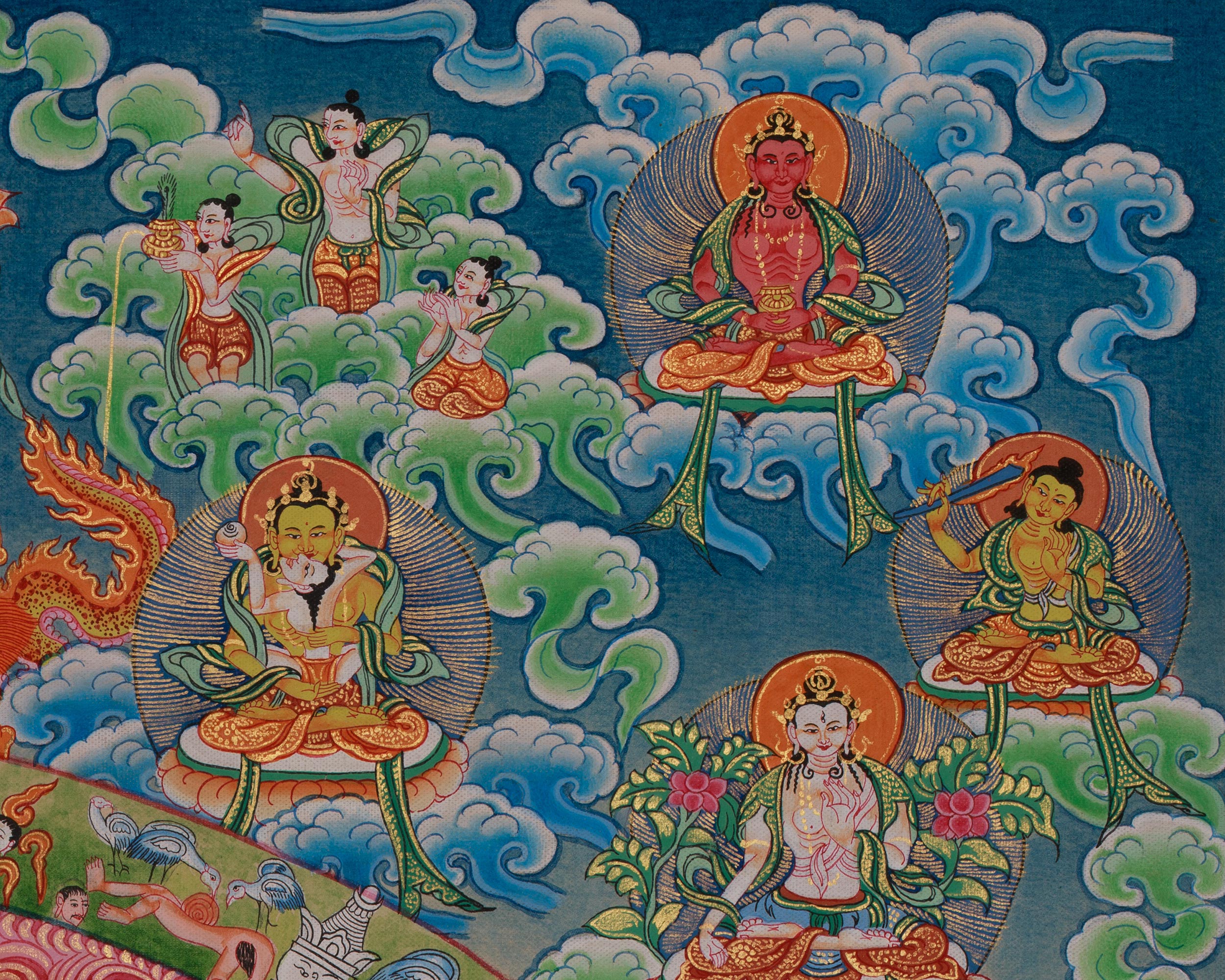 Himalayan 1000 Armed Chenrezig Thangka | Boundless Compassion