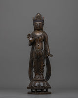 oxidized-bodhisattva-statue