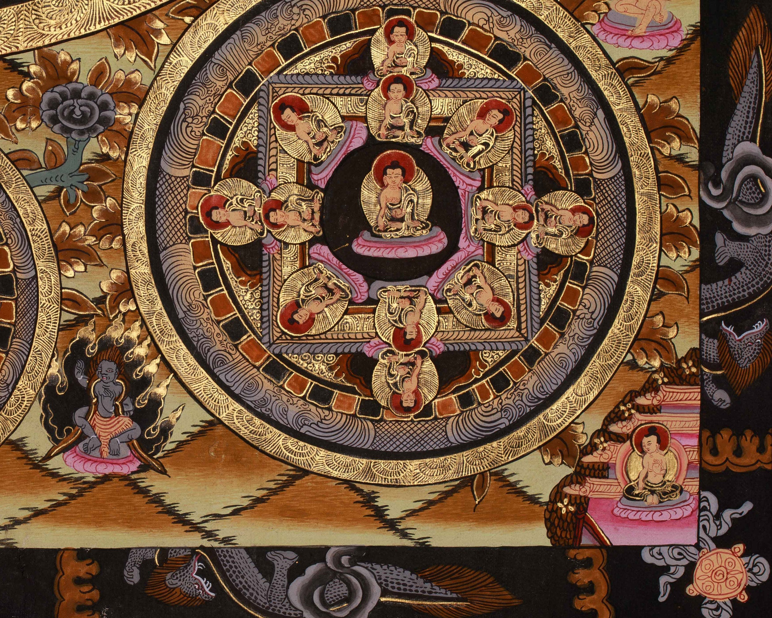 Sacred Chenrezig Mandala | Avalokiteshvara, the Bodhisattva of Compassion | Meditation Altar