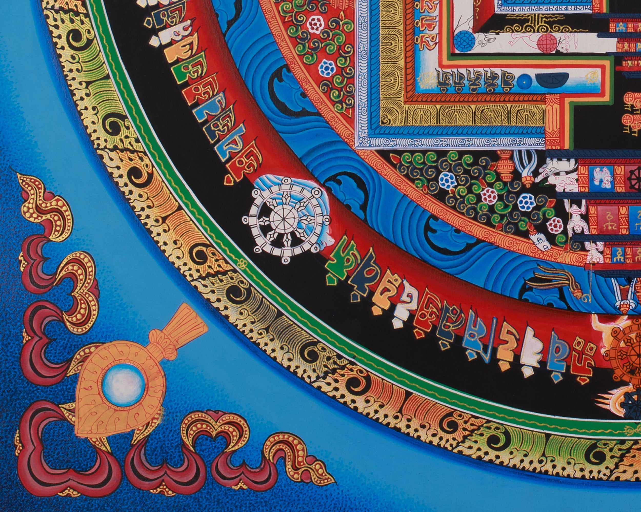 Himalayan Kalachakra Mandala | Divine Cosmic Harmony And Enlightenment