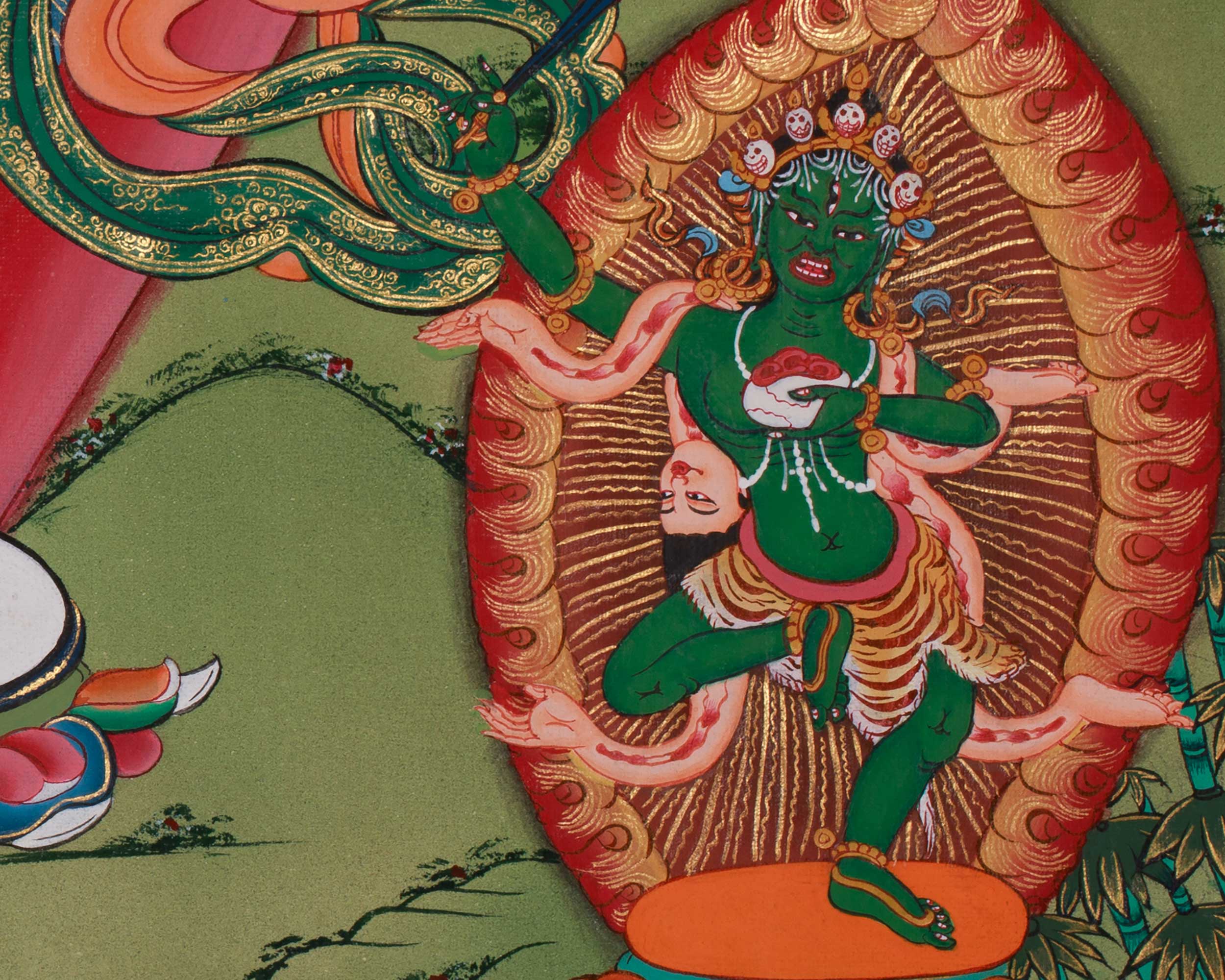 Machig Labdron Tibetan Art | Wisdom and Spiritual Liberation | Chod Lineage