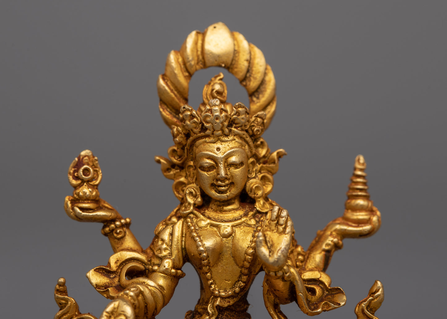 Gold Laxmi Statue | Embrace Divine Grace and Prosperity