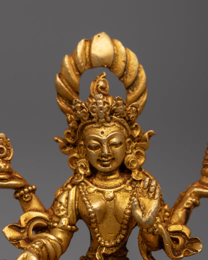 Gold Laxmi Statue | Embrace Divine Grace and Prosperity