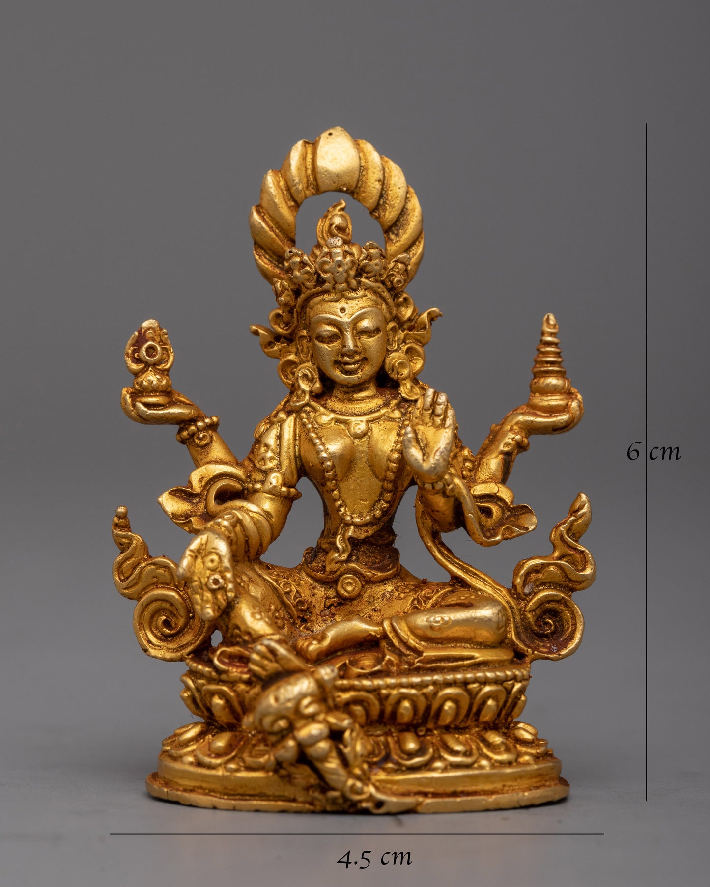 Gold Laxmi Statue | Embrace Divine Grace and Prosperity