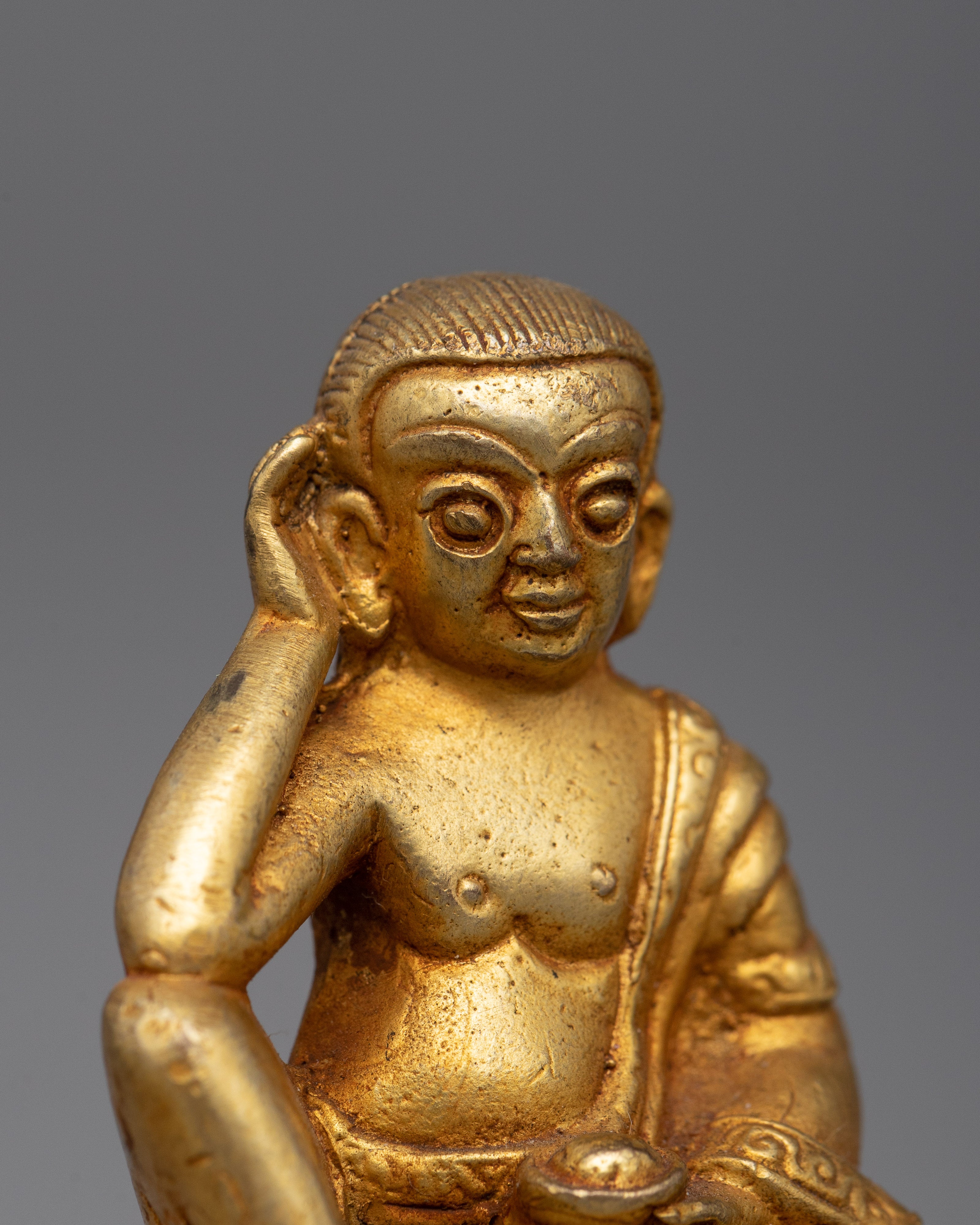 Milarepa Tibetan Yogi Statue | Machine Crafted Spiritual Figurine
