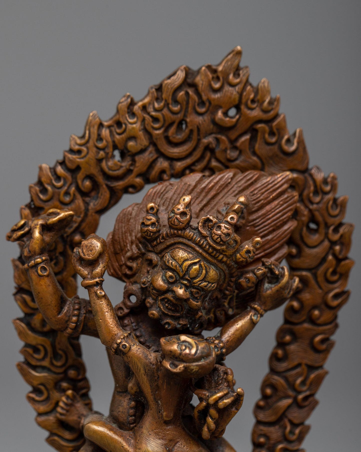 Buddhism Black Dzambhala Statue | Ideal for Spiritual Altars and Home Décor