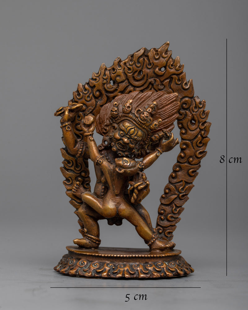 Buddhism Black Dzambhala Statue | Ideal for Spiritual Altars and Home Décor