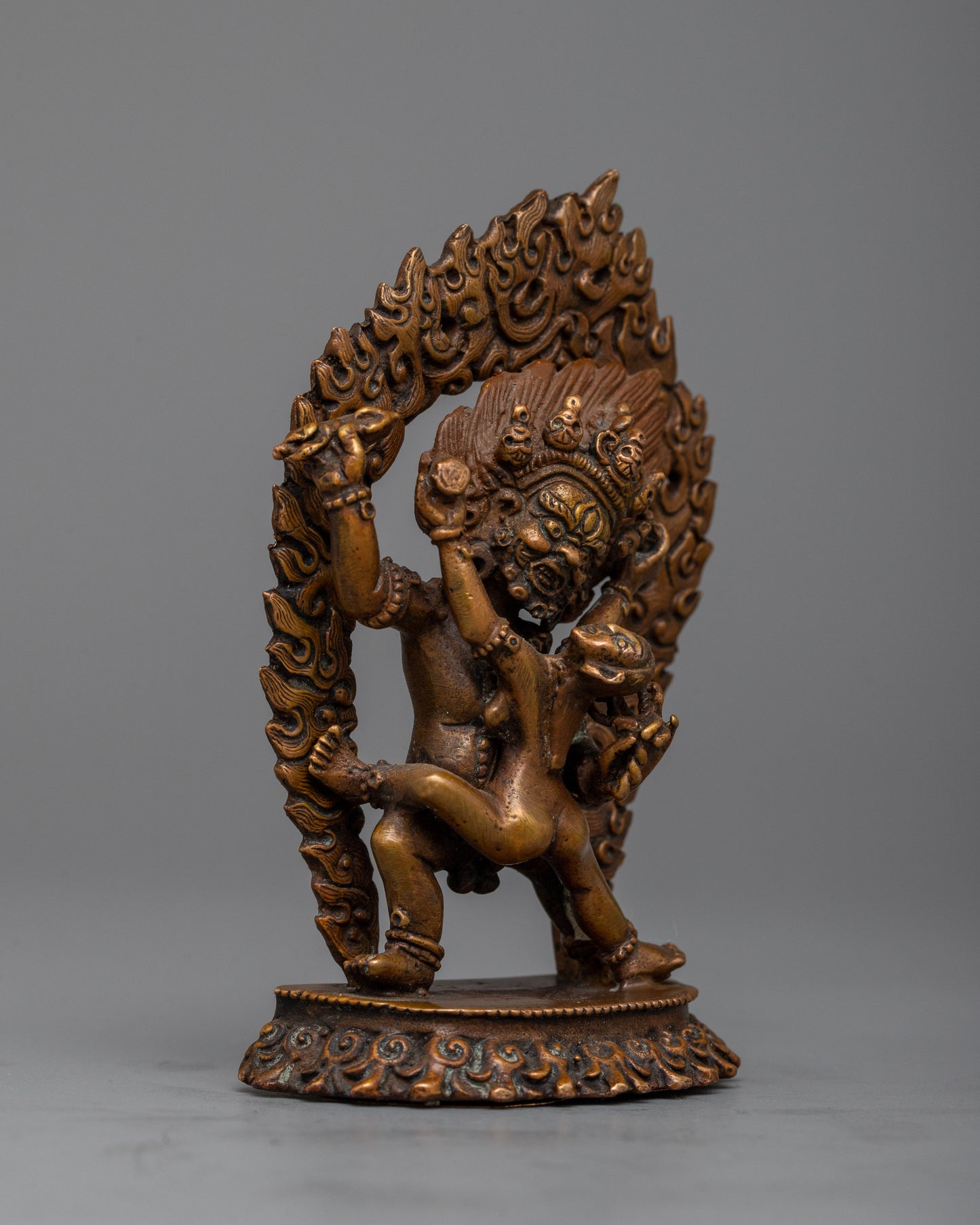 Buddhism Black Dzambhala Statue | Ideal for Spiritual Altars and Home Décor