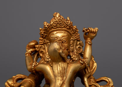 Dzambhala Consort Statue | Symbol of Prosperity and Spiritual Harmony