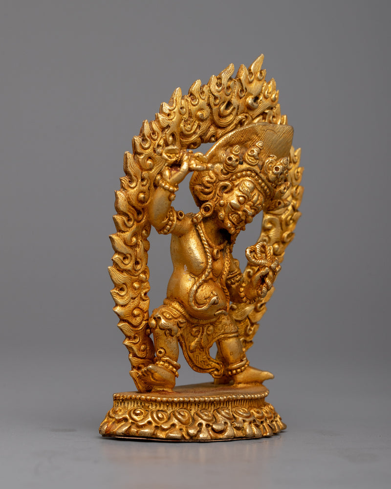 Machine made Vajrapani Statue | Empower Your Space with Ancient Guardianship