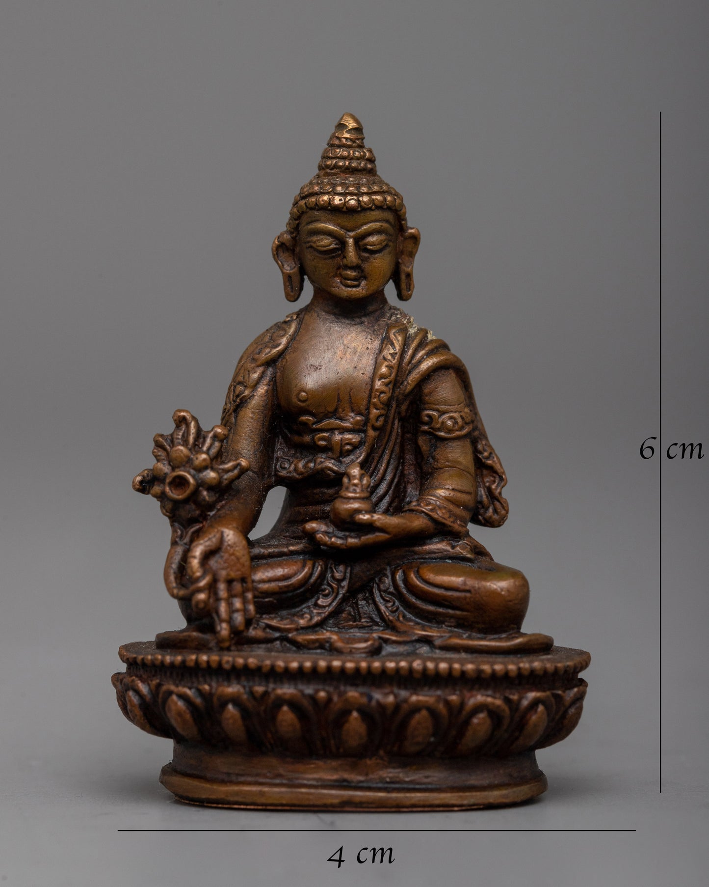 Blue Buddha Medicine Statue | Channeling Healing Energies and Serenity