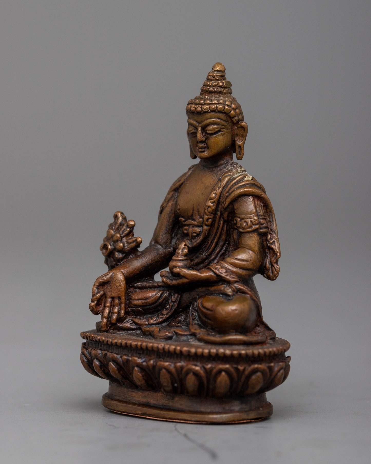 Blue Buddha Medicine Statue | Channeling Healing Energies and Serenity