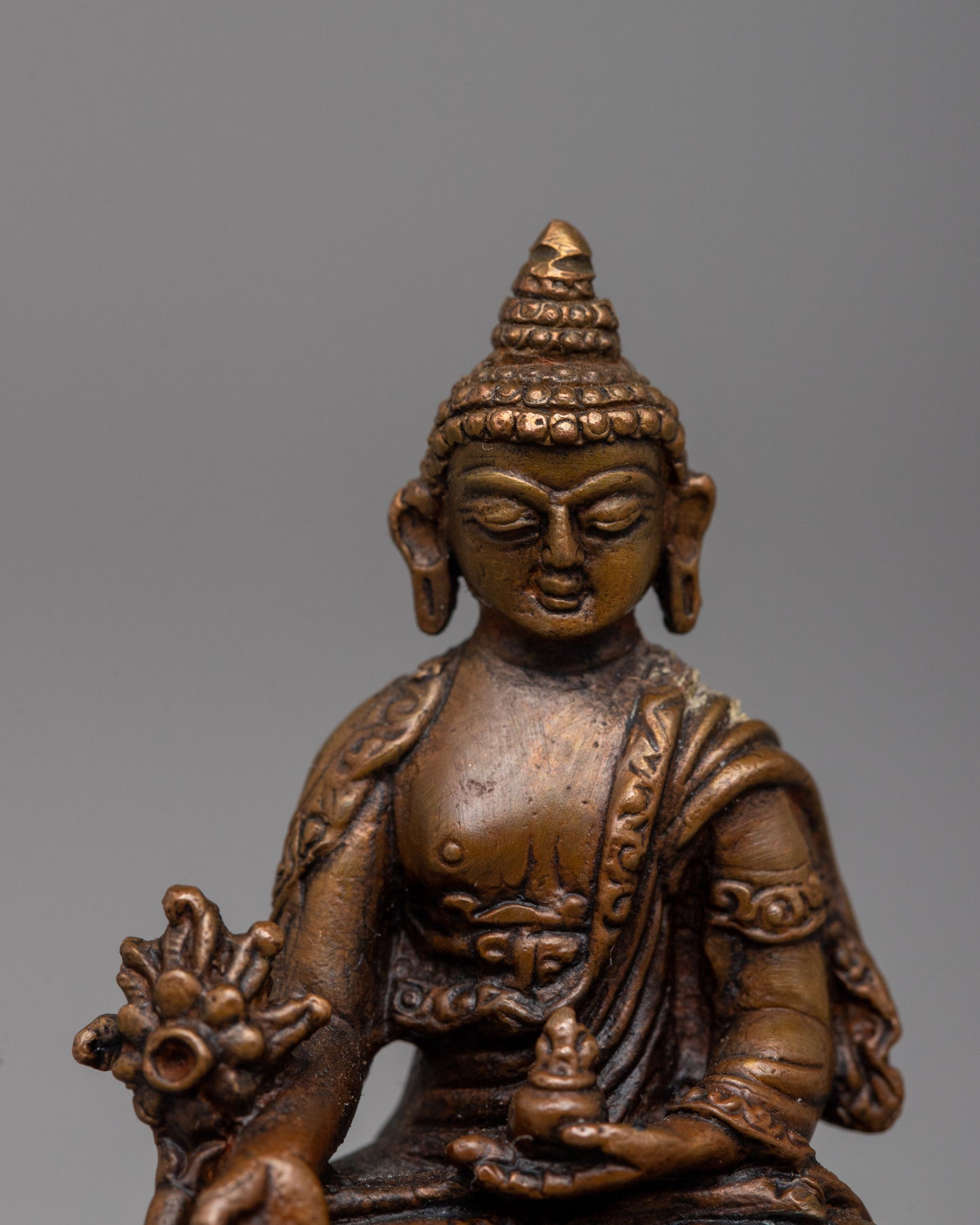 Blue Buddha Medicine Statue | Channeling Healing Energies and Serenity