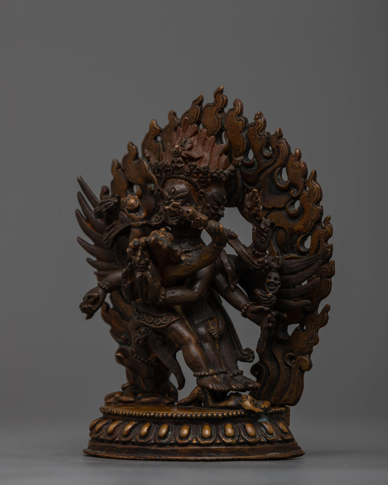 Vajrakilaya Consort Statue | Symbolizing Spiritual Harmony and Protection