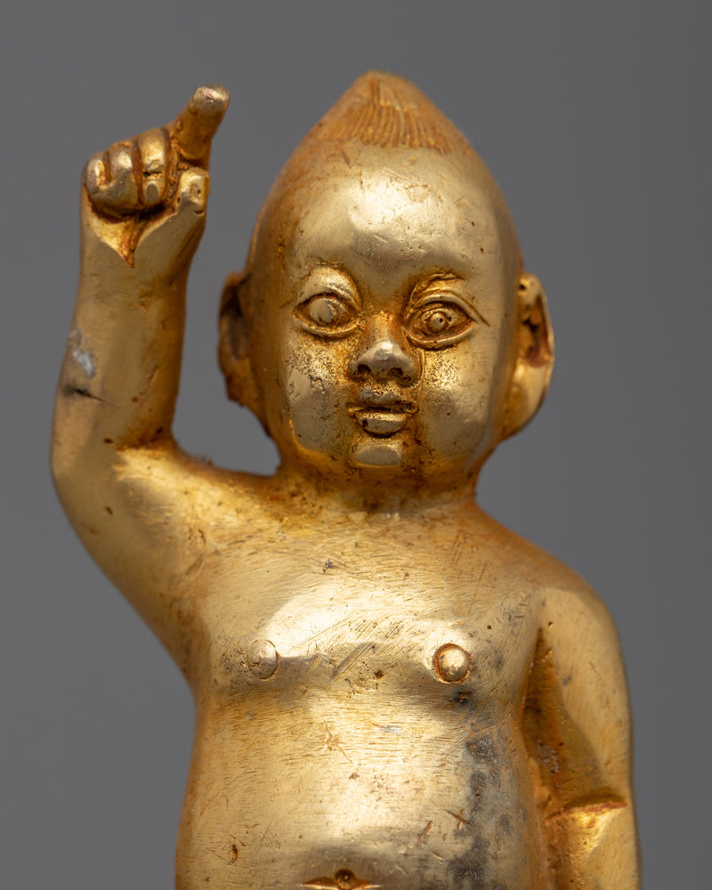 Statue of Standing Buddha | Symbol of Peace and Enlightenment in Spiritual Deco