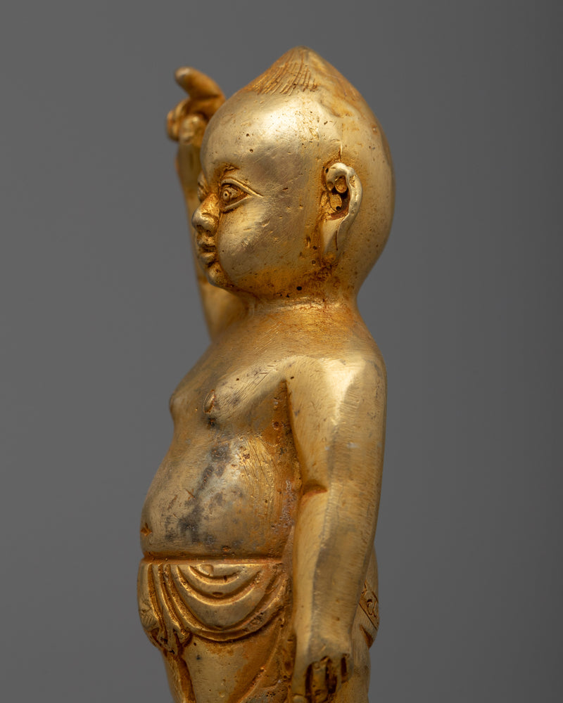 Statue of Standing Buddha | Symbol of Peace and Enlightenment in Spiritual Deco