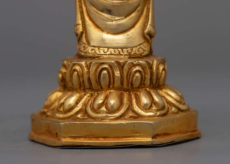 Statue of Standing Buddha | Symbol of Peace and Enlightenment in Spiritual Deco