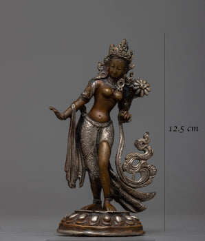 Standing White Tara Statue | Symbolizing Compassion and Spiritual Guidance