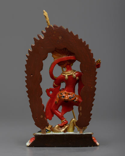 Lion Face Dakini Singhamukha Statue | Embrace Fearlessness and Inner Strength