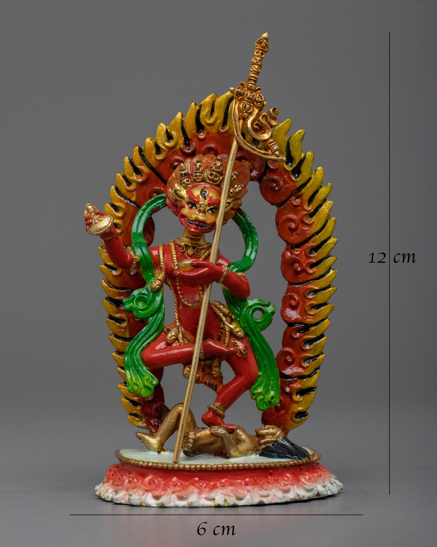 Lion Face Dakini Singhamukha Statue | Embrace Fearlessness and Inner Strength