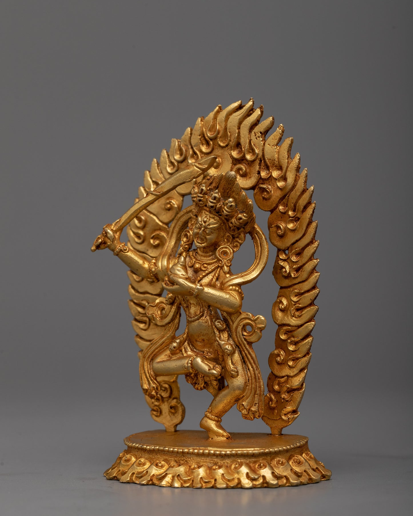 Dancing Dakini Khadga Yogini Statue | Embrace Divine Energy and Freedom