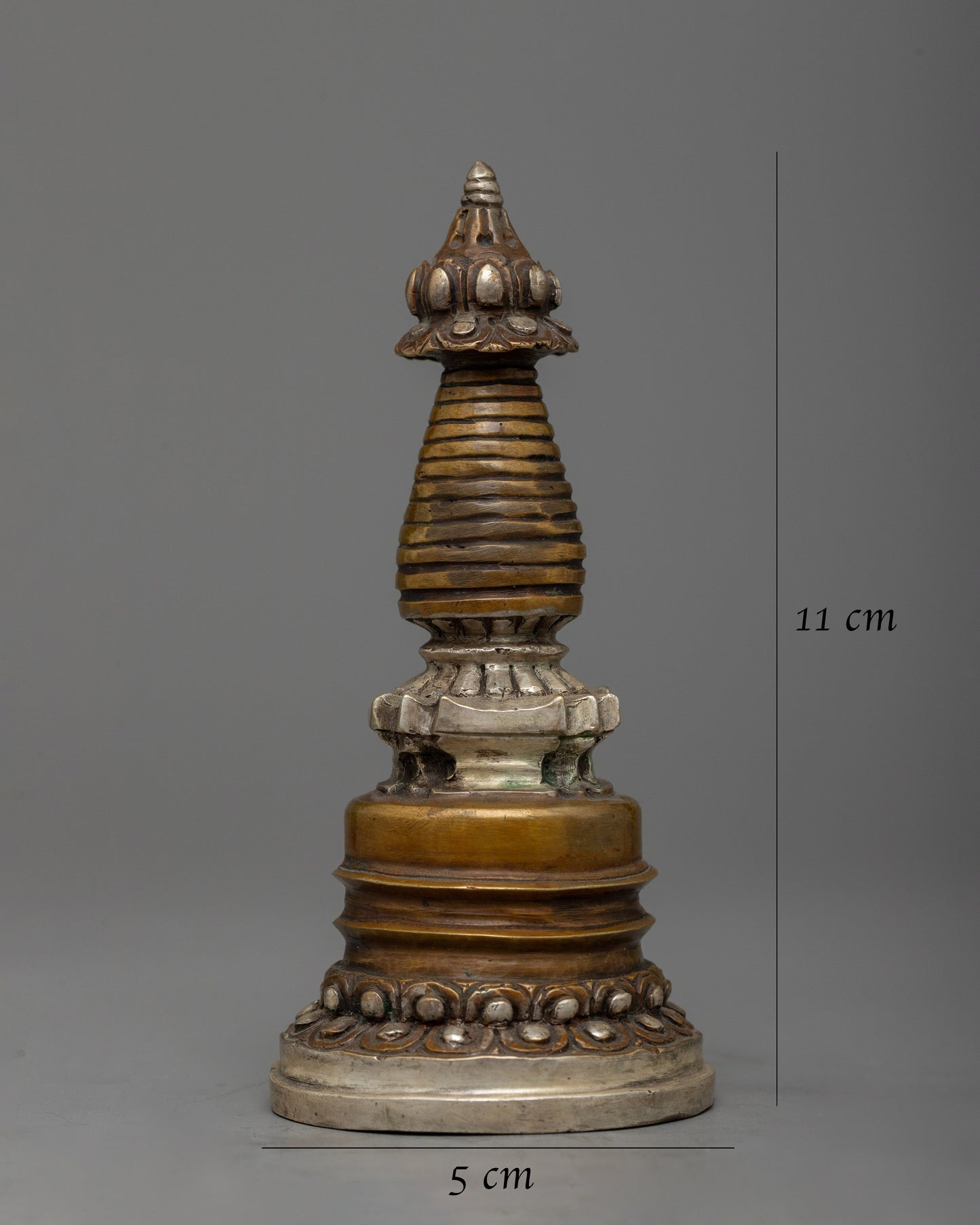 Handcrafted Kadampa Buddha Stupa | Symbol of Spiritual Sanctity and Reverence