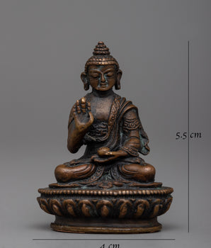 Machine-Made Amoghasiddhi Statue | Honoring Tradition with Contemporary Craftsmanship
