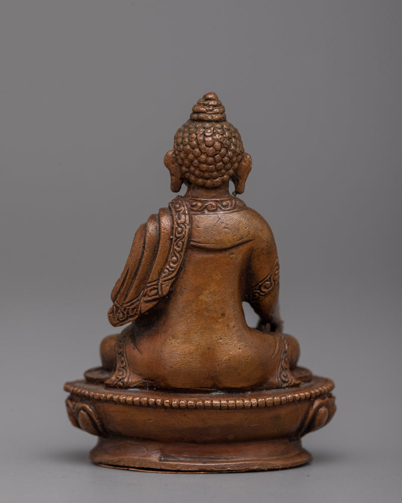 Tibetan Ratnasambhava Buddha Statue | Embrace Spiritual Abundance and Compassion