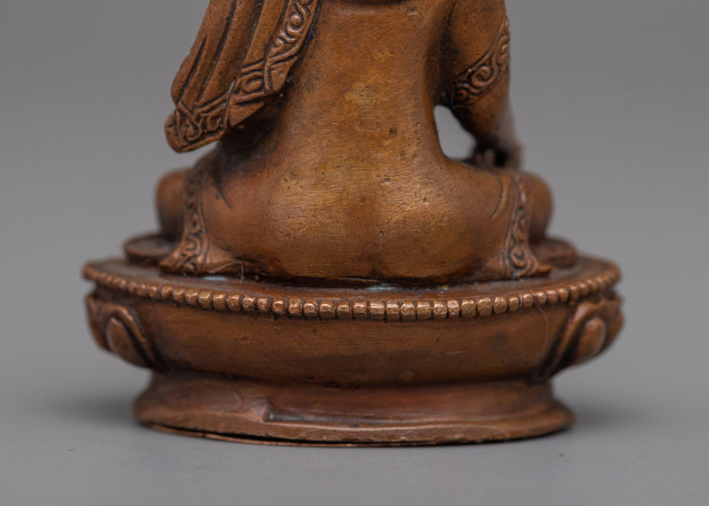 Tibetan Ratnasambhava Buddha Statue | Embrace Spiritual Abundance and Compassion