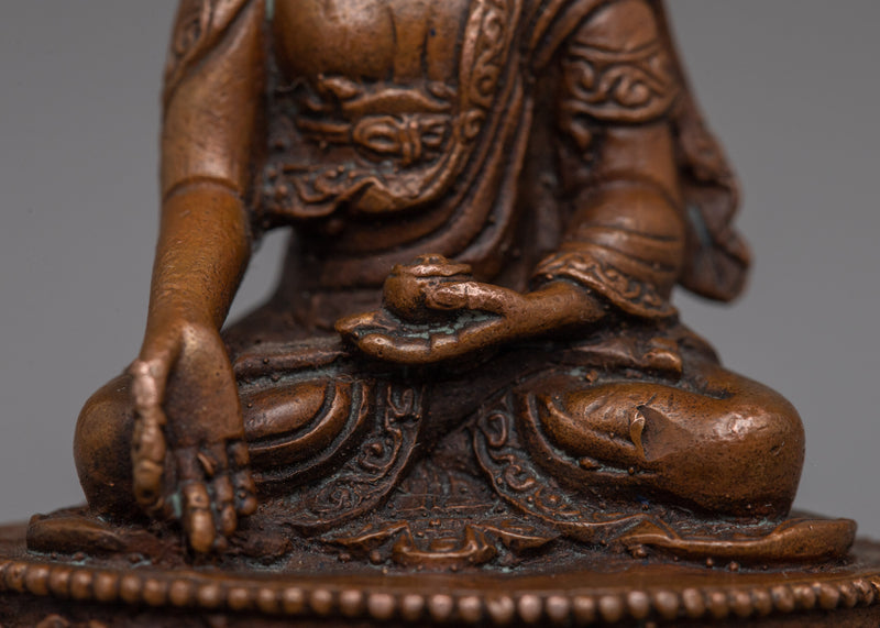 Tibetan Ratnasambhava Buddha Statue | Embrace Spiritual Abundance and Compassion