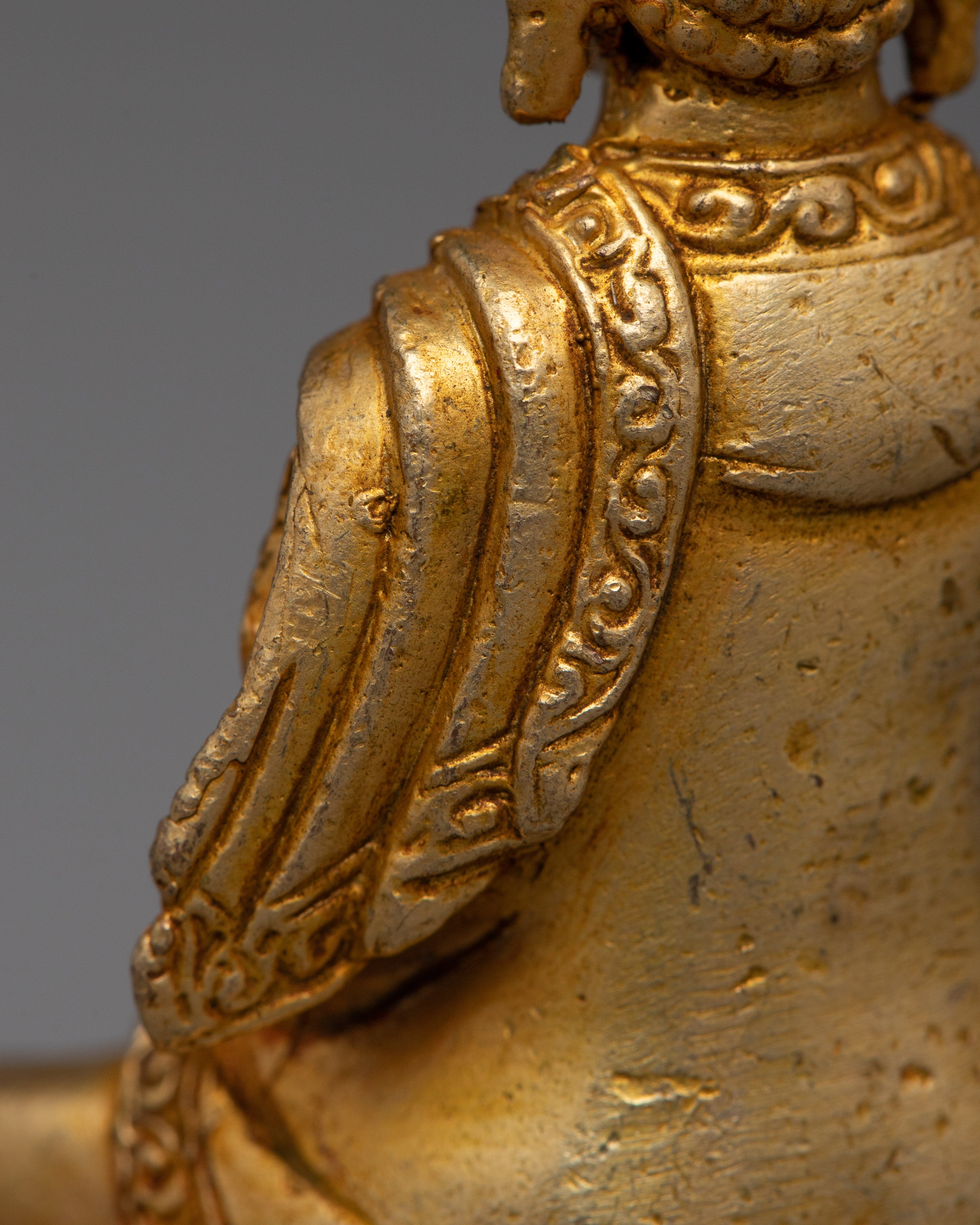 Jewel Born Buddha Ratnasambhava statue | Symbol of Wealth and Generosity