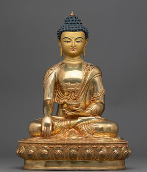shakyamuni-buddha shrine sculpture